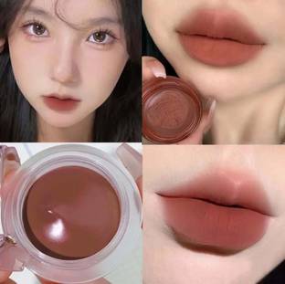 MYEONG Makeup Korean Color Velvet Long Lasting Lip Lip Mud Tint