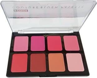WECHARMERZ 8in1 Amazing Matte Shimmer Combo Blusher Palette Face Makeup