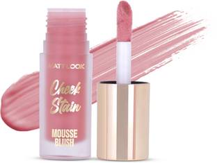 MATTLOOK Cheek Stain Mousse Blush, Vitamin E Long lasting formula Natural Radiant finish