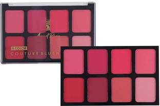 HUDA Freak Beauty Ultra HD Contour Blush Palette for Makeup Korean Blusher Shade - 02
