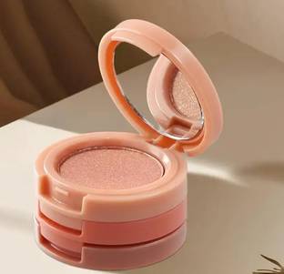 BLUEMERMAID Blush, Highlighter, and Eye shadow Palette for a Natural Look