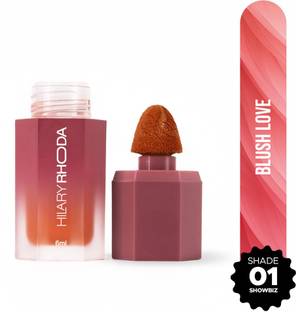 Hilary Rhoda Blush Love | Highly Pigmented Liquid Blush & Super Dewy Finish | Leak-Proof