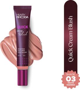 Hilary Rhoda Quick Blush | Highly Pigmented & Dewy Finish | Weightless & Easy to Apply