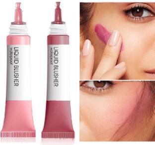 GABBU BERRY & LIGHT PINK Blushing For Soft Blush Makeup For Cheeks