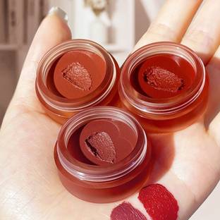 MYEONG Velvet Matte Lip Mud Tint For Lips, Cheeks, And Eyes Tint