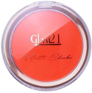 Glam21 Matte Cheeks Blush | Perfect Pop of Color | Seamless Texture & Perfect Coverage