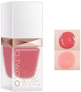 My Colors X O TWO O Velvet Liquid Blush,Face Blusher,Long-lasting Makeup Blush