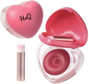 HSQ Heart Cream Blush – Lightweight Pink Blush for Daily Makeup