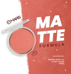 MARS Flush of Love Face Blusher | Highly Pigmented & Easy to Blend Matte Finish