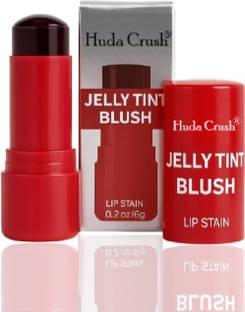 HUDA CRUSH Beauty Cooling Water Jelly Blush Lipstick Stick For Cheek and Lip Stains & Tints