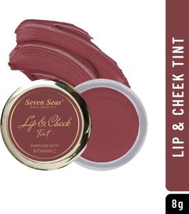 Seven Seas Lips & Cheek Tint With Enriched With Vitamin C Tint With Brush