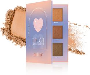 maliao Touch Blush Palette - Long-Wear, Fade-Proof, Smudge-Proof Formula