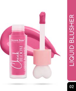 Seven Seas Long Lasting Pigmented Cheek Bloom Liquid Blusher & Lip Gloss