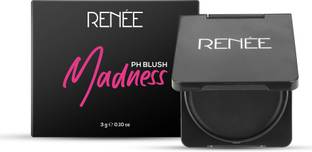 Renee Madness Ph Blush 3gm - Black Blush With Pink Payoff - Long Lasting Nourishment