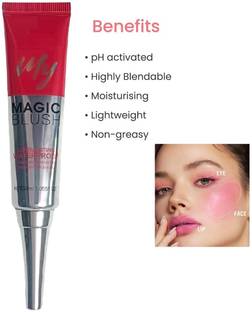 Neycare Color Changing Blush glossy shine Blusher for Cheek Tint Lip Gloss Multi Use