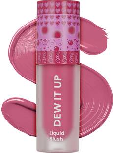 SWISS BEAUTY Dew It Up Liquid Blush | Dewy Finish| High Colour Payoff | With Vitamin E & C