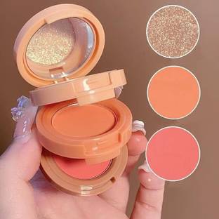 Lui Pui MAKEUP BEST 3 IN 1 BLUSHER & HIGHLIGHTER KIT BASE MAKE UP