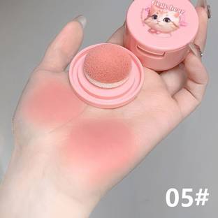 ARRX Cheeky Stamp Puff Blush - Buildable & Blendable With Puff Applicator & A Mirror