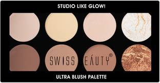 SWISS BEAUTY Ultra Blush Palette, Face Makeup, Shade-04 ,16 gm