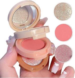 LOVE HUDA Long Lasting 3in1 Multi Purpose Baked Blusher Highlighter Eyes & Cheeks Makeup