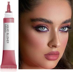 ADJD Matte Liquid Cream Blush Makeup Lightweight Velvet Mousse Texture Berry