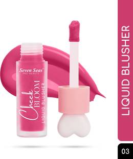 Seven Seas Long Lasting Pigmented Cheek Bloom Liquid Blusher & Lip Gloss