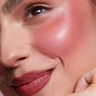 KAIASHA Liquid BLUSHER or Cheeks, Soft Cream Blush with Sponge Tip Easy