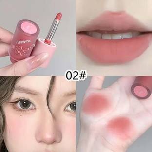 DAIMANPU Gege Bear 3-in-1 Soft Mist Smooth Multi-Purpose Blush EyeShadow Lip Cream