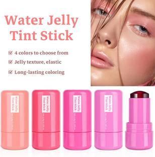 Glamway Cosmetics Milk Jelly Blush,Cooling Jelly Tint,Lip and Cheek Makeup Stick,Sheer Lip Color