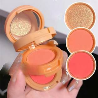 VARS LONDON 3in1 face highlighter+blusher with mini compact palette |travel/pocket friendly