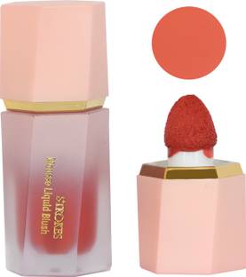 CS STROKES 3-in-1 Mousse Liquid Blush for Cheeks, Lips, Eyes, Lightweight, Long-lasting