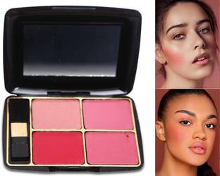 LILLYAMOR 4 in 1 face blusher palette matte blusher