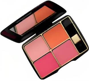 ShopCircuit MATTE FINISH MULTICOLOR 4 IN 1 BLUSHER PAC (Multicolor)