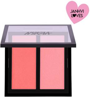 NYKAA Get Cheeky Blush Duo Palette Malibu Barbie 03 (9g)