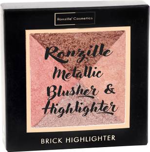 RONZILLE Baked Blusher & Highlighter, Face Makeup -05