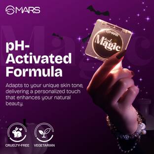 MARS Dark Magic pH Blush for Face Makeup | Highly Pigmented | Long-Lasting