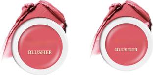 VERGE Crème Blusher Enriched with Vitamin E, Face Makeup for Every Occasion Pack of 2