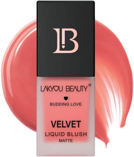 Lakyou Beauty Velvet Liquid Blush Matte Highly Pigmented Easily Blendable 15ml