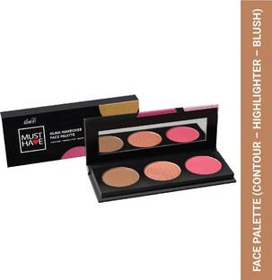 Iba Must Have Glam Makeover Face Palette with Blush, Contour and Highlighter