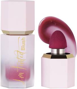 VERGE I'M Tinted Blush Infused with Niacinamide, Gel Blush with Built-In Sponge Tip