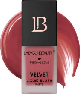 Lakyou Beauty Velvet Liquid Blush Matte Highly Pigmented Easily Blendable 15ml
