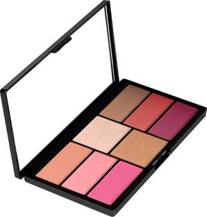 SWISS BEAUTY Pro Blusher & Highlighter Palette for Face makeup