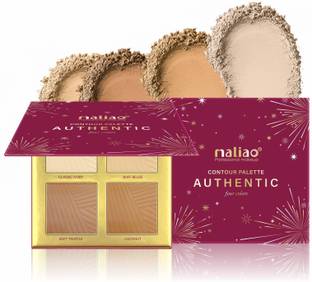 maliao Authentic Contour Palette - Sculpt and Define with 4 Stunning Shades