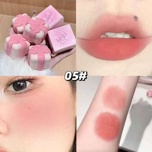 DAIMANPU Plush Mist Lip & Cheek Tint Soft Matte, Waterproof, Multi-Use Blush for Natural