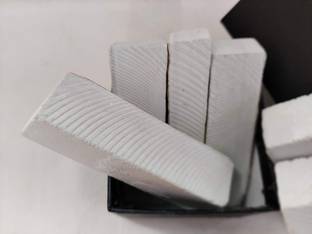 KIFAYATI NATURAL Thin Limestone Slate Pencils Chalks - (Pack of 25 Packets.) 375 PC (MC) Board Chalk