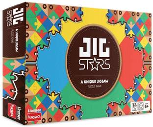 FUNSKOOL JIG STAR-9583600 Educational Board Games