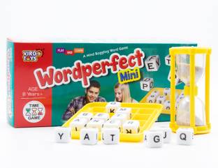 YUIOP - Word Perfect Mini Game - A Mind Boggling Word Search Game - With Sand Timer Word Games