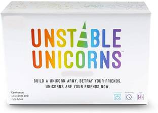 AweStuffs Unstable Unicorns Card Game and Party Game for Adults and Teens Strategy & War Board Game