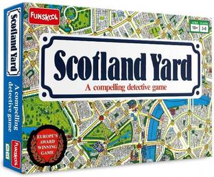 FUNSKOOL Scotland Yard Strategy & War Board Game