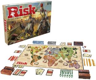 HASBRO GAMING Risk Strategy Board Game Strategy & War Board Game